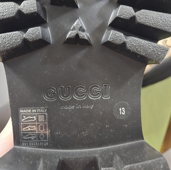 Gucci Macro GG Canvas Derby Shoes - Picture 5 of 8